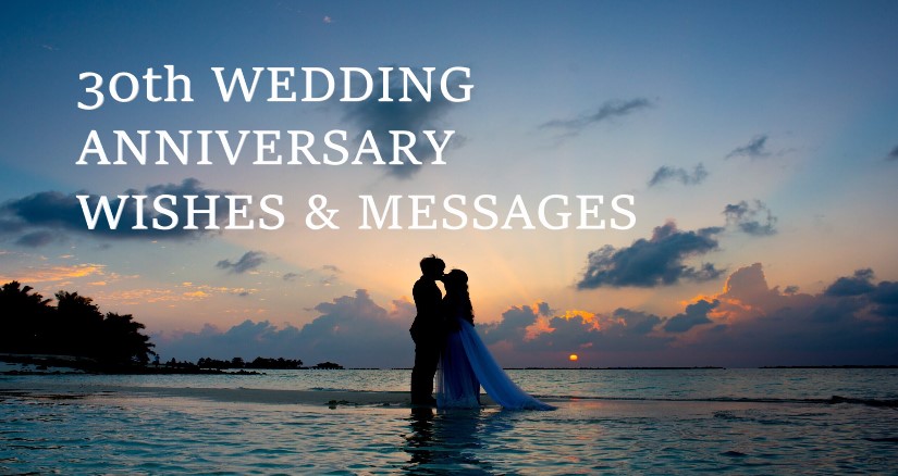 30th wedding anniversary wishes and messages