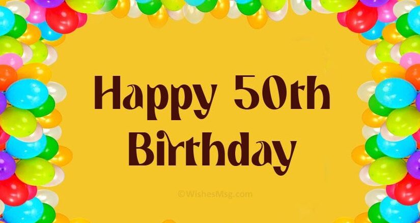 Celebrate a friend's 50th birthday with heartfelt wishes and messages.