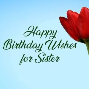 Birthday Wishes for Sister – Happy Birthday Sister