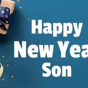 Happy New Year Wishes for Son